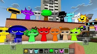 Incredibox Sprunki NEXTBOTS ADDON UPDATE In Minecraft PE