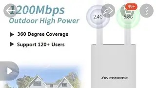 Comfast Ew72 Vlan setup