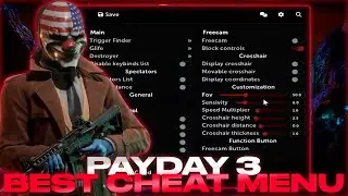 **[THE BEST] Payday 3 - Best Cheat Menu | Updated Cheat For PD3 | Wallhack, Aim & Many | FREE 100%**