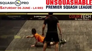 SQUASH MATCH - UNSQUASHABLE PREMIER LEAGUE 4 DIV1 | GLENN TEMPLETON v JACK CONDER
