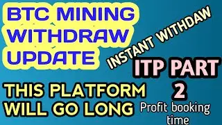 BTC MINING first withdrawal received instantly! This Project is growing faster.
