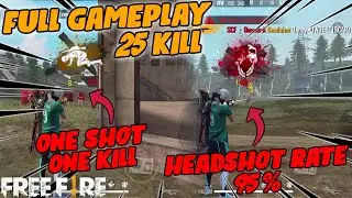 FULL GAMEPLAY DEANDRA ADITYA !! ONE SHOT HEADSHOT ?! TOTAL 25 KILL