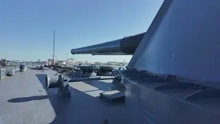 Inside the historic Battleship Texas as restoration work continues
