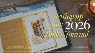 Моя организация цифрового ежедневника в 2026 году | Винтажный викторианский стиль ✨