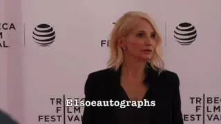 Ellen Barkin at the Tribeca Film Festival Red carpet
