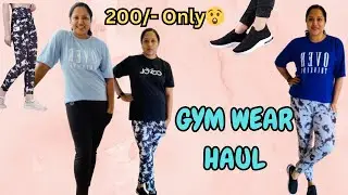 🔥വെറും 200 രൂപ😲//My GYM Wear collection//GYM wear haul malayalam