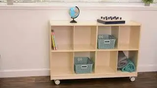 Environments&reg; Mobile 8-Section Cubby Storage - Ready to Assemble