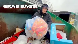 First Dumpster Dive Of The New Year! Grab Bags & More!