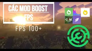 Dewt01 ✔5 Mods boost fps cho minecraft PC bản 1.21.8👌