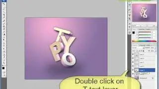 Xara 3D + Photoshop - Make Unique 3D Text