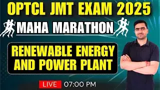 OPTCL JMT | Renewable Energy and Power Plant Marathon | OPTCL Junior Management Trainees