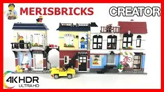 Lego Creator Bike Shop and Cafe - Lego 31026 - Lego Speed Build 4K #LegoCREATOR #LegoSpeedBuild