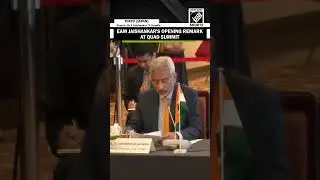 EAM Dr S Jaishankar&rsquo;s opening remark at Quad Foreign Ministers&rsquo; meeting in Tokyo, Japan
