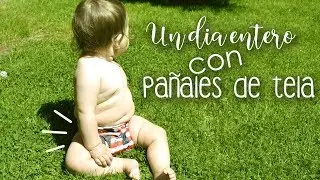 Un dia usando pañales de tela ♥ Pañales Ecologicos ♥ Made in Argentina