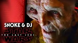 Star Wars The Last Jedi Snoke Scary Look Revealed! DJ & More!