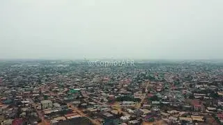Ghana 🇬🇭 Drone Aerial shot Michel camp. 🇬🇭🇬🇭🇬🇭