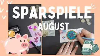 Sparspiele und Challenges im August | Woche 4 ☀️