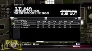 NCAA FOOTBALL 13 - FULL REAL ROSTER NAMES AND COACHES (XBOX360)