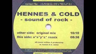 Hennes & Cold - Sound of Rock (Original Mix)