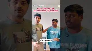Demand for electricians in Germany 🇩🇪 #trend #shorts #trending