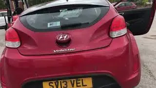 NOTTINGHAM LOT 11 SV13 VEL HYUNDAI VELOSTER GDI