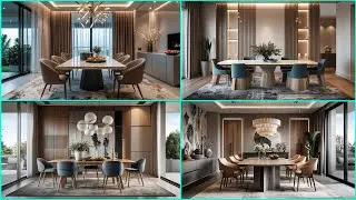 Modern Home Dining Room With Dining Table Interior Design | Contemporary Ideas 2026