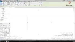 [Autodesk Revit Architecture Pro] Interface. Project Browser, properties