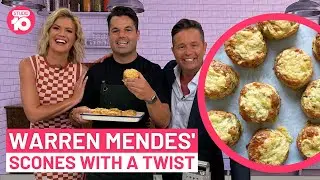 Warren Mendes&rsquo; Scones With A Twist | Studio 10