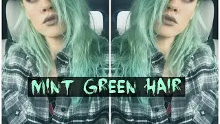 ♡ HOW TO: MINT GREEN HAIR | MELISSA MIXES