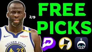 (4-0 SWEEP 🔥) PRIZEPICKS NBA MONDAY 2/9/26 - FREE PICKS!!! - BEST PLAYER PROPS - NBA TODAY
