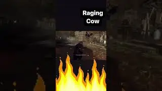Raging Cow On Resident Evil 4 Remake Demo #shorts