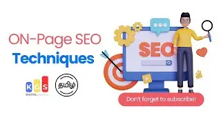 On-Page SEO Technique in தமிழ் | Search Engine Optimization | Digital Marketing