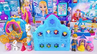 Disney Princess Toy Collection Unboxing | Elsa & Anna Frozen Castle | Disney Princess Toys ❄️👑