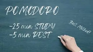 📚 3H Pomodoro Study Session (25/5) | White Noise Focus + Calm Break Music