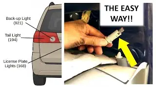 Tail Light Bulb Replacement - Toyota Sienna (2003-2009)