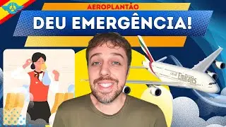 AVI&Atilde;O DA EMIRATES DECLARA EMERG&Ecirc;NCIA EM VOO!