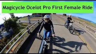 Magicycle Ocelot Pro FIRST RIDE BY A FEMALE