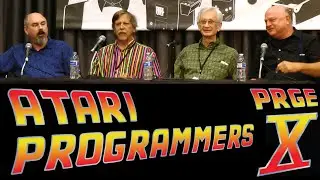 PRGE 2015 - Atari Programmers - Bob Smith, Tod Frye, Rob Zdybel, HSW - Portland Retro Gaming Expo