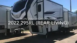 New 2022 Keystone Montana High Country 295RL 5th wheel Travel Trailer RV - Houston Texas