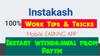 Instakash New Tips & Tricks