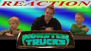 Monster Trucks Trailer REACTION Blind Wave Kids