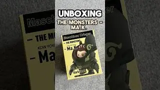 THE MONSTERS Ma.K. | UNBOXING Pop Mart BLIND BOX! 🫣 S.A.F.S Darksteel #labubu #popmart #shorts