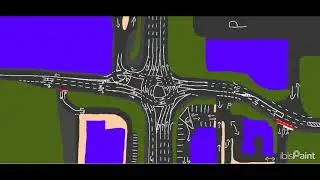 B73, Wiepenkathen Stade. Turbo roundabout intersection remake