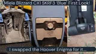 I swapped the Hoover Enigma foir a Miele Blizzard Blue SKRF3! Let's have a look