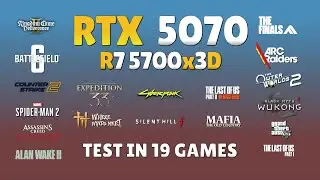 RTX 5070 + Ryzen 7 5700x3D - Bottleneck or Not?🤔 | 19 Games Tested in 2026