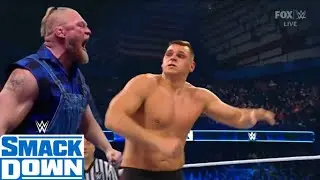 Brock Lesnar Returns To Destroy Gunther WWE smackdown 2022 Highlights
