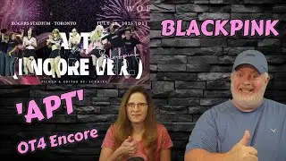Реакция на выступление BLACKPINK вчетвером на бис с песней 'APT'.