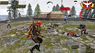 Solo Vs Sqaud Best Gameplay In Free Fire 19 Kill 😱 IPHONE XR GAMEPLAY