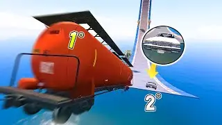 MEGA RAMPA ma la 1° AUTO DECIDE L'ULTIMA! | GTA 5 ITA
