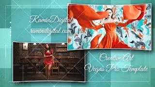 Template Sony Vegas Pro - Fashion Photo Slideshow 85 Intro